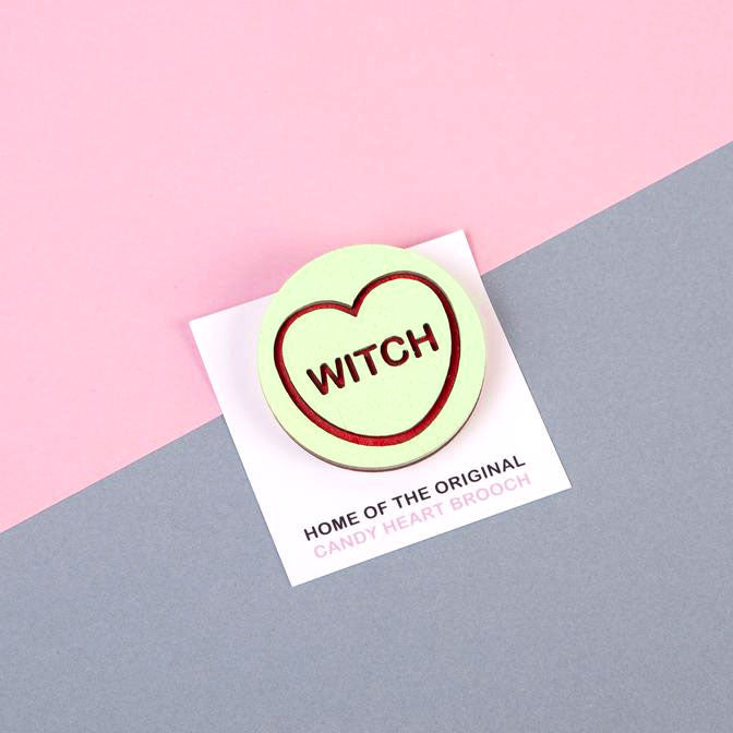 Candy and Kitsch product colour customisation chart 'witch'