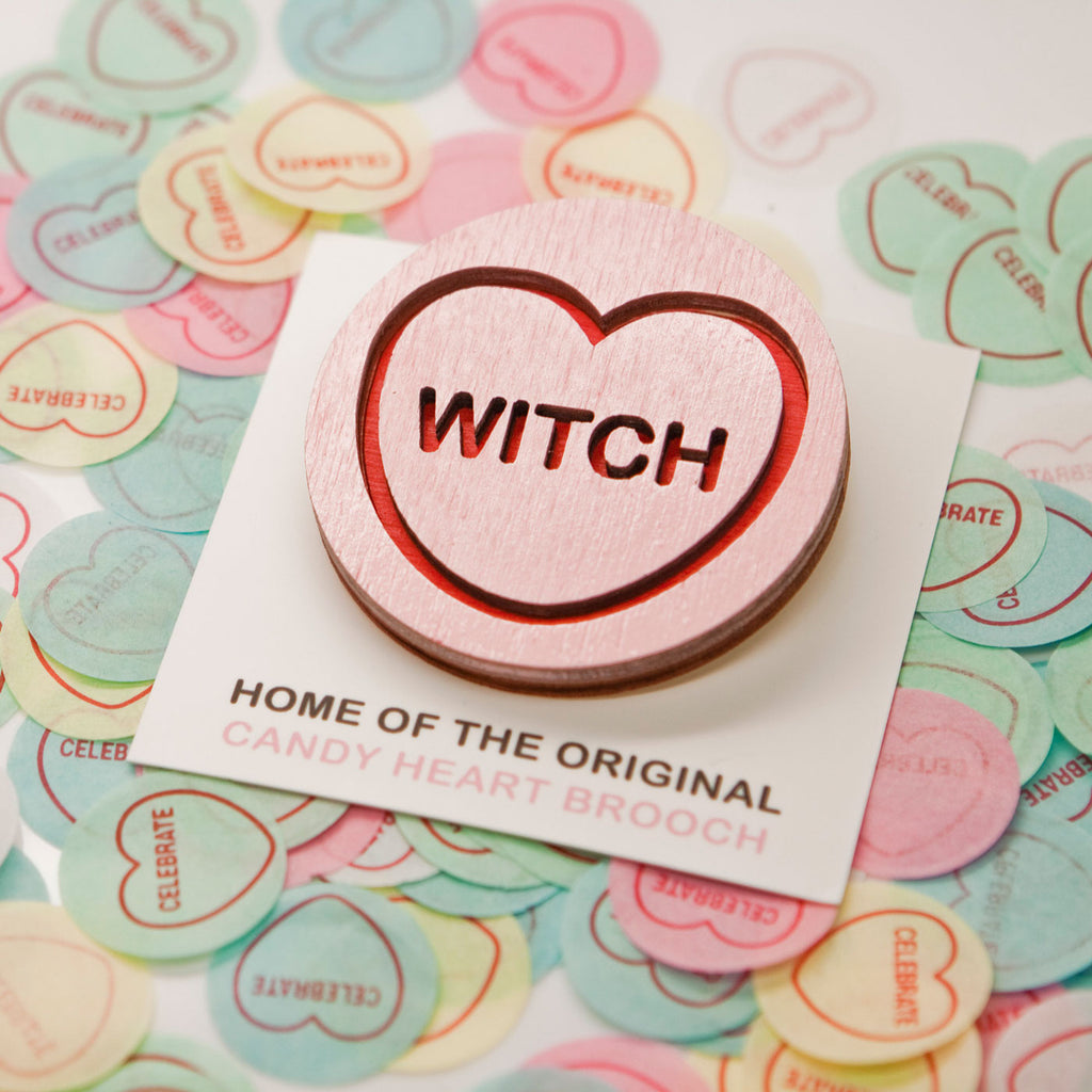 Candy and Kitsch product colour customisation chart 'witch'
